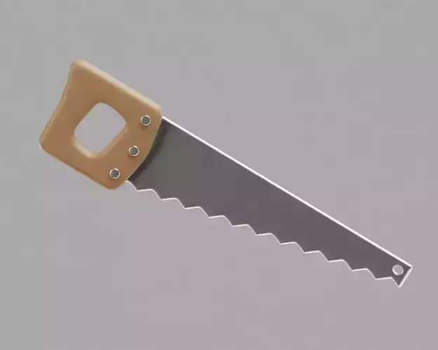 handsaw saw 3d model