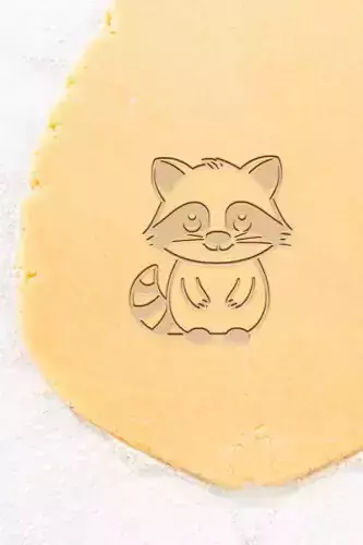 Raccoon Cookie Cutter - Biscuit Cutter