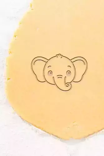 Elephant Cookie Cutter - Biscuit Cutter