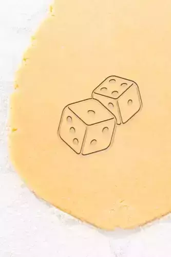 Dice Cookie Cutter - Biscuit Cutter