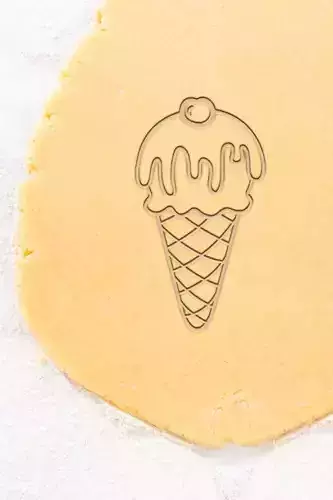 Ice Cream Cookie Cutter - Biscuit Cutter