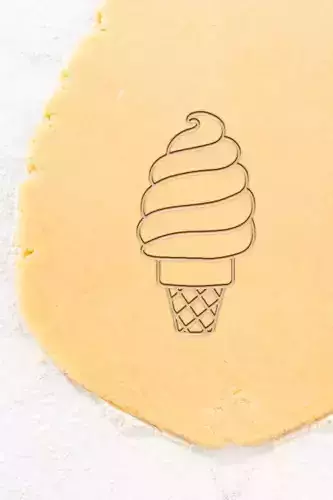 Ice Cream Cookie Cutter - Biscuit Cutter