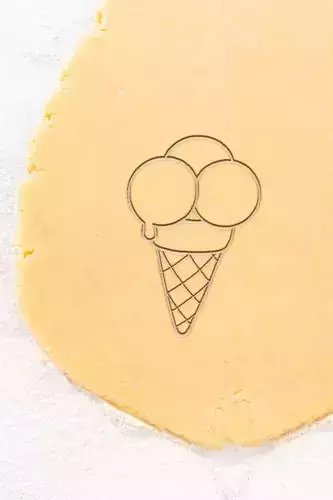 Ice Cream Cookie Cutter - Biscuit Cutter