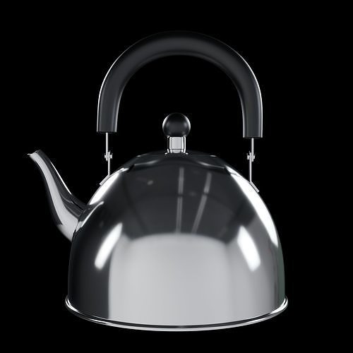 Kettle Low-poly 3D model