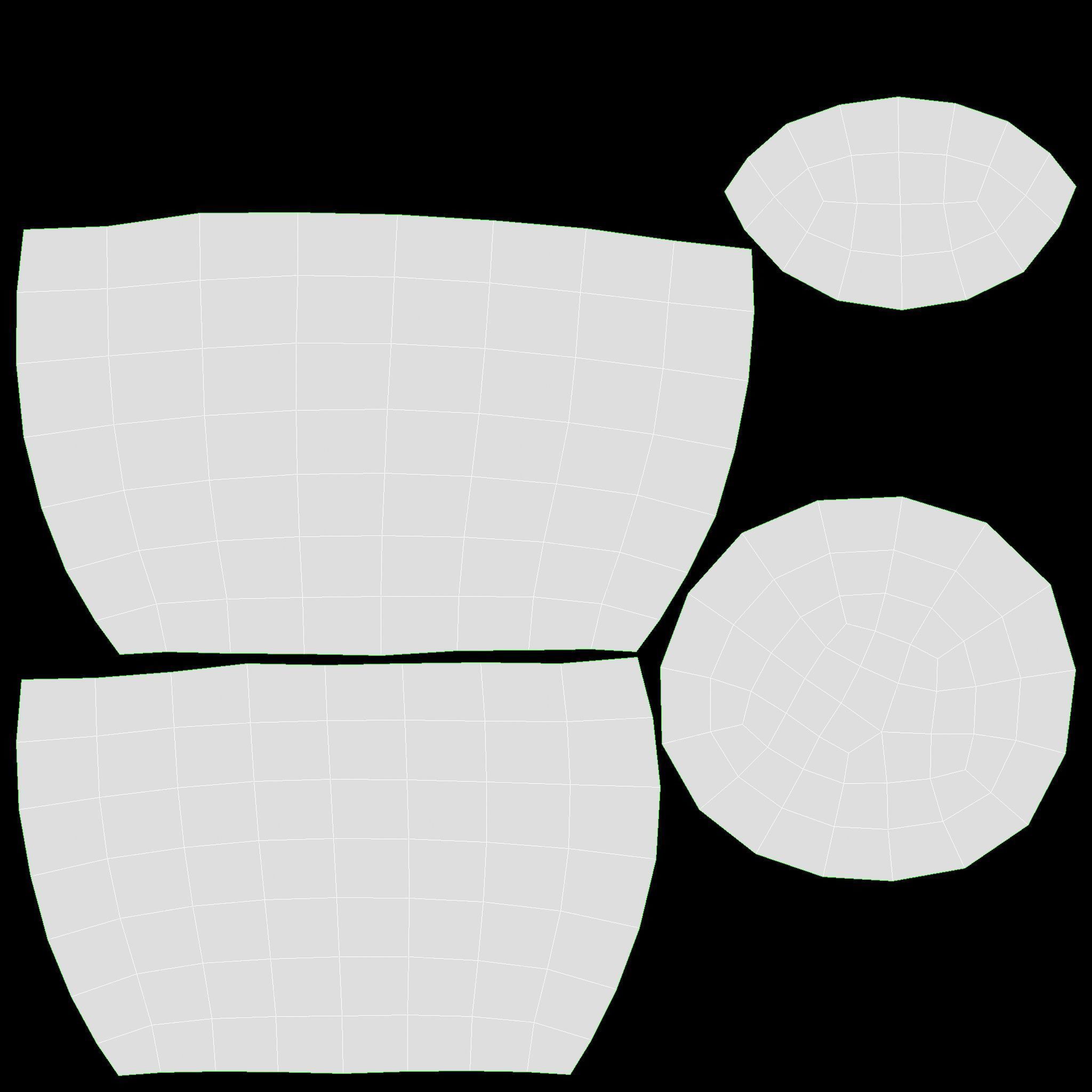 Persimmon Low-poly 3D model_10