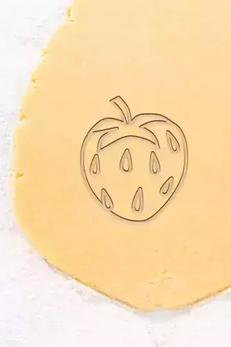 Strawberry Cookie Cutter - Biscuit Cutter