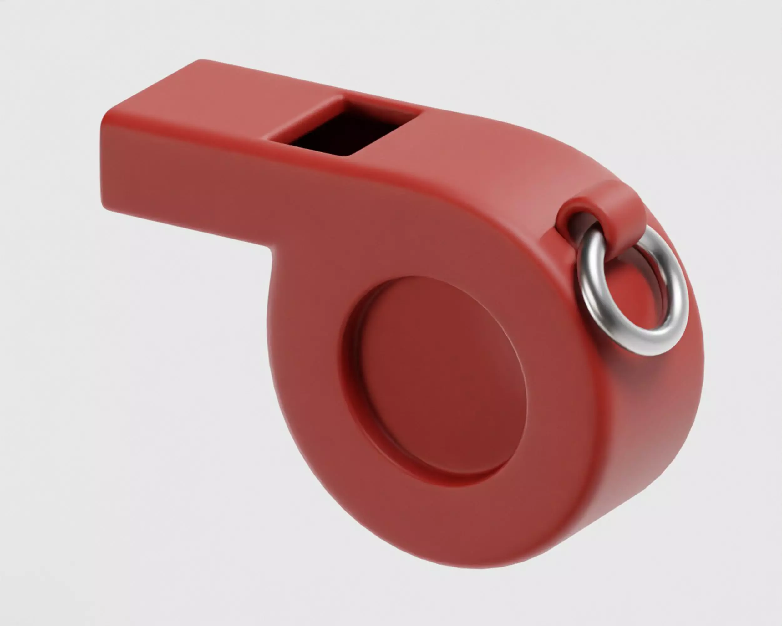 Whistle 3d model Low-poly 3D model_0