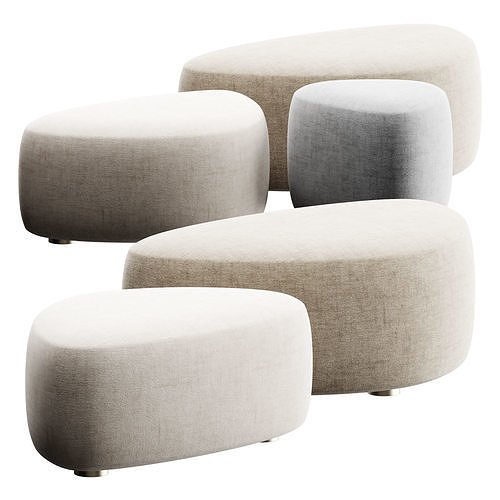 Leyform GOGO Pouf 3D model