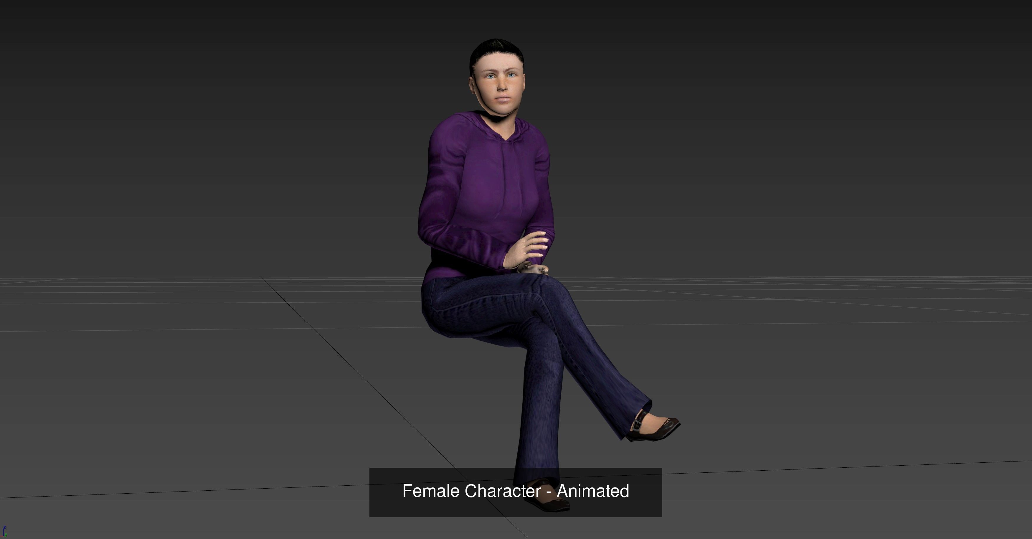 Collection of 10 animated Characters _16