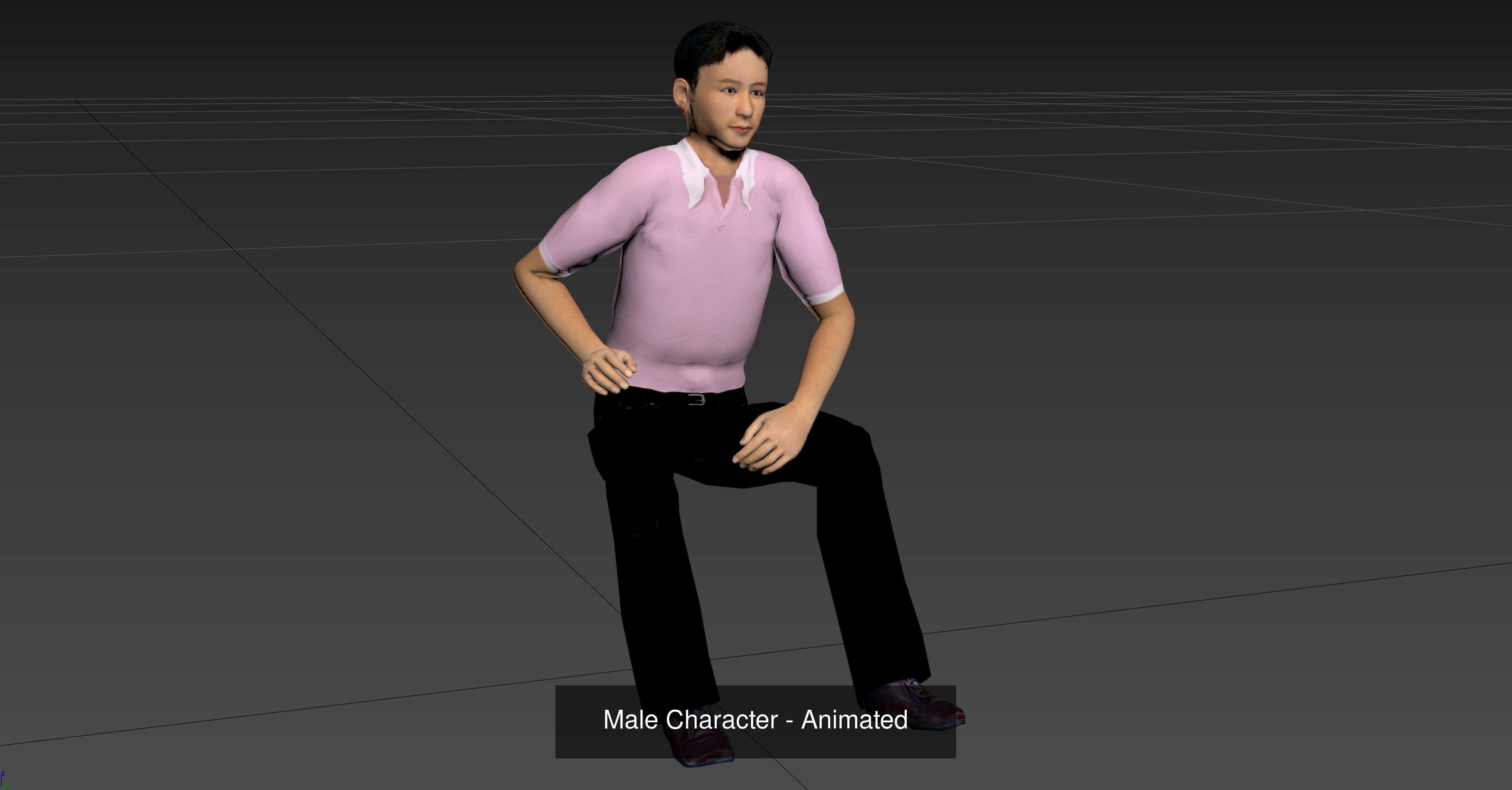 Collection of 10 animated Characters _17