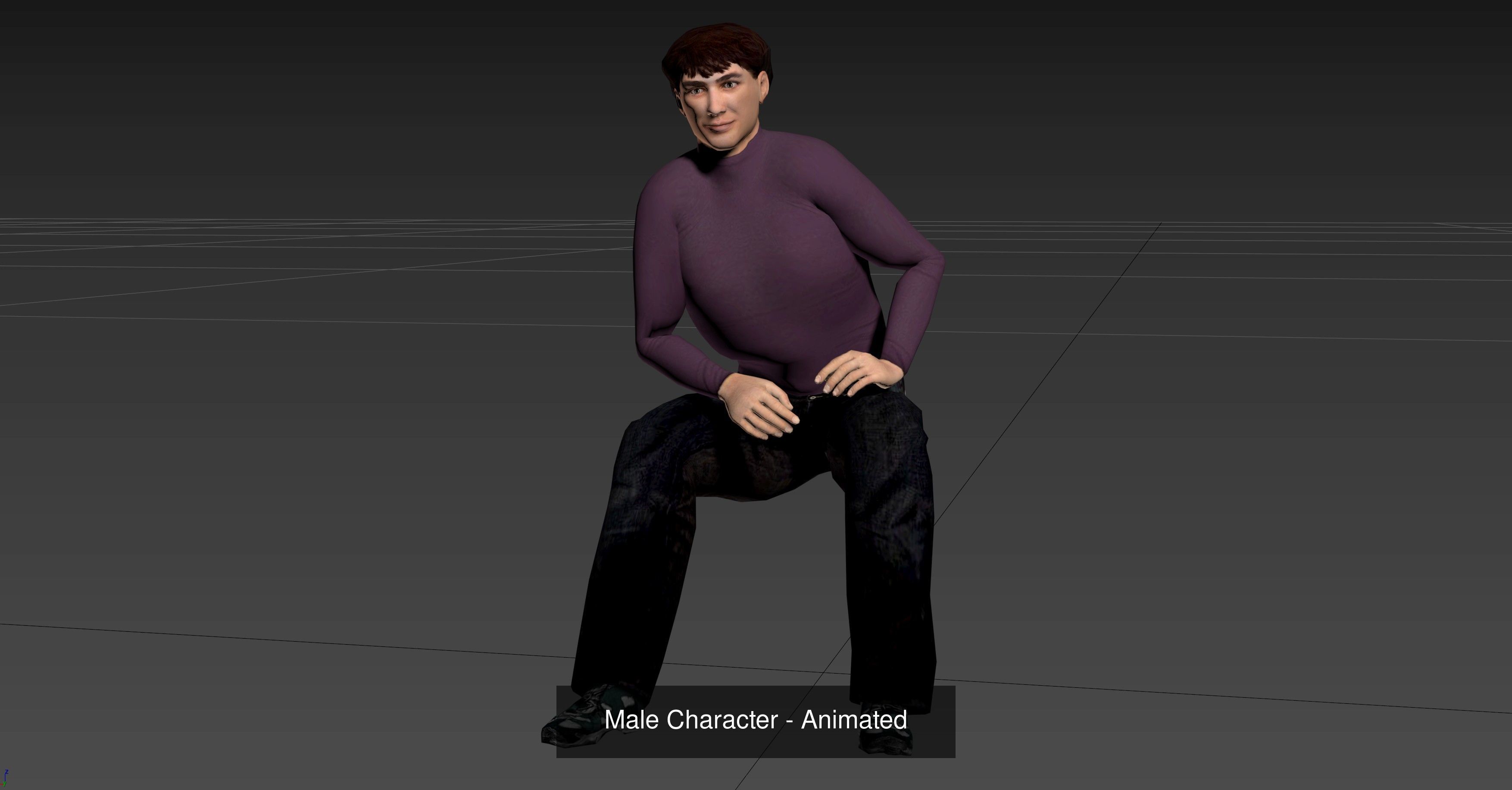 Collection of 10 animated Characters _18