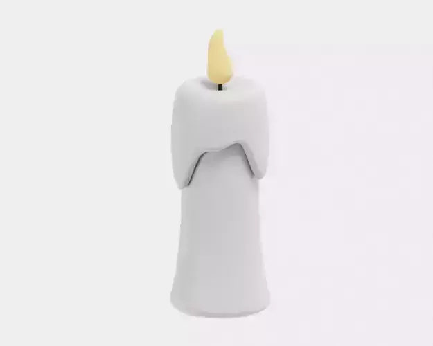 Candle 3d model