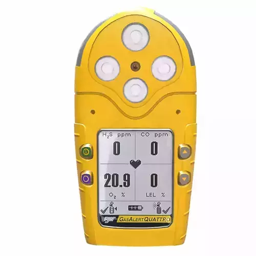 Portable Gas Detector Low Poly Low-poly 3D model