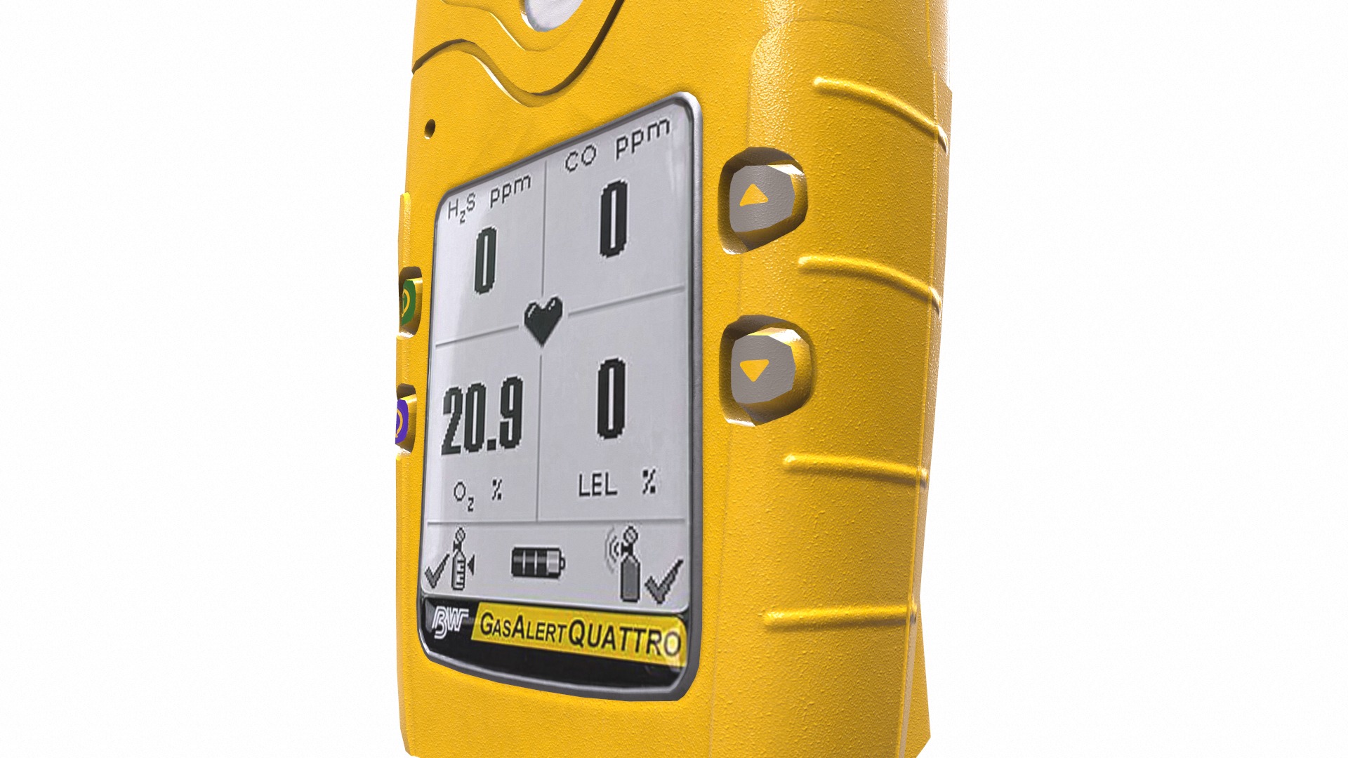 Portable Gas Detector Low Poly Low-poly 3D model_14