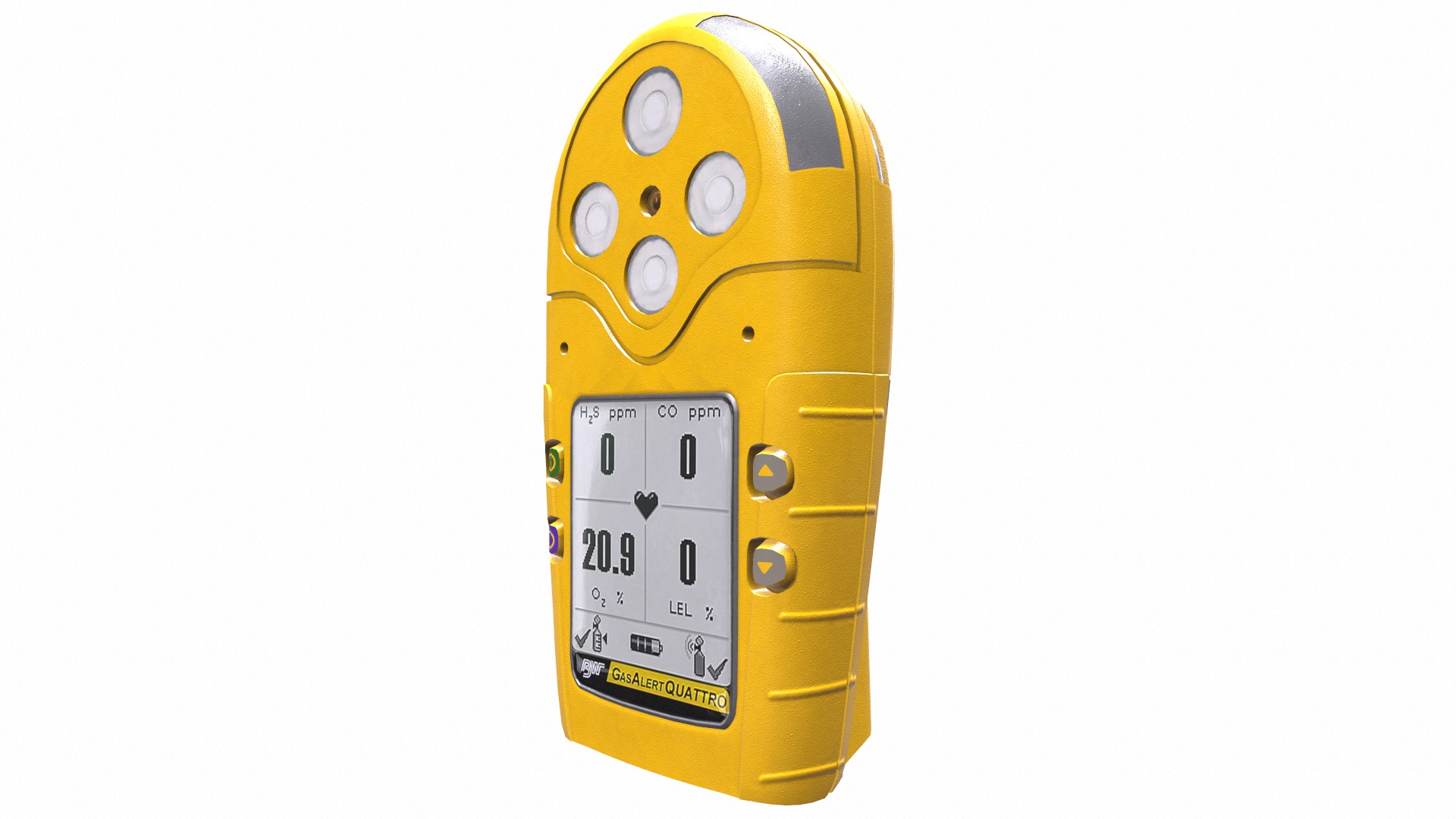 Portable Gas Detector Low Poly Low-poly 3D model_13