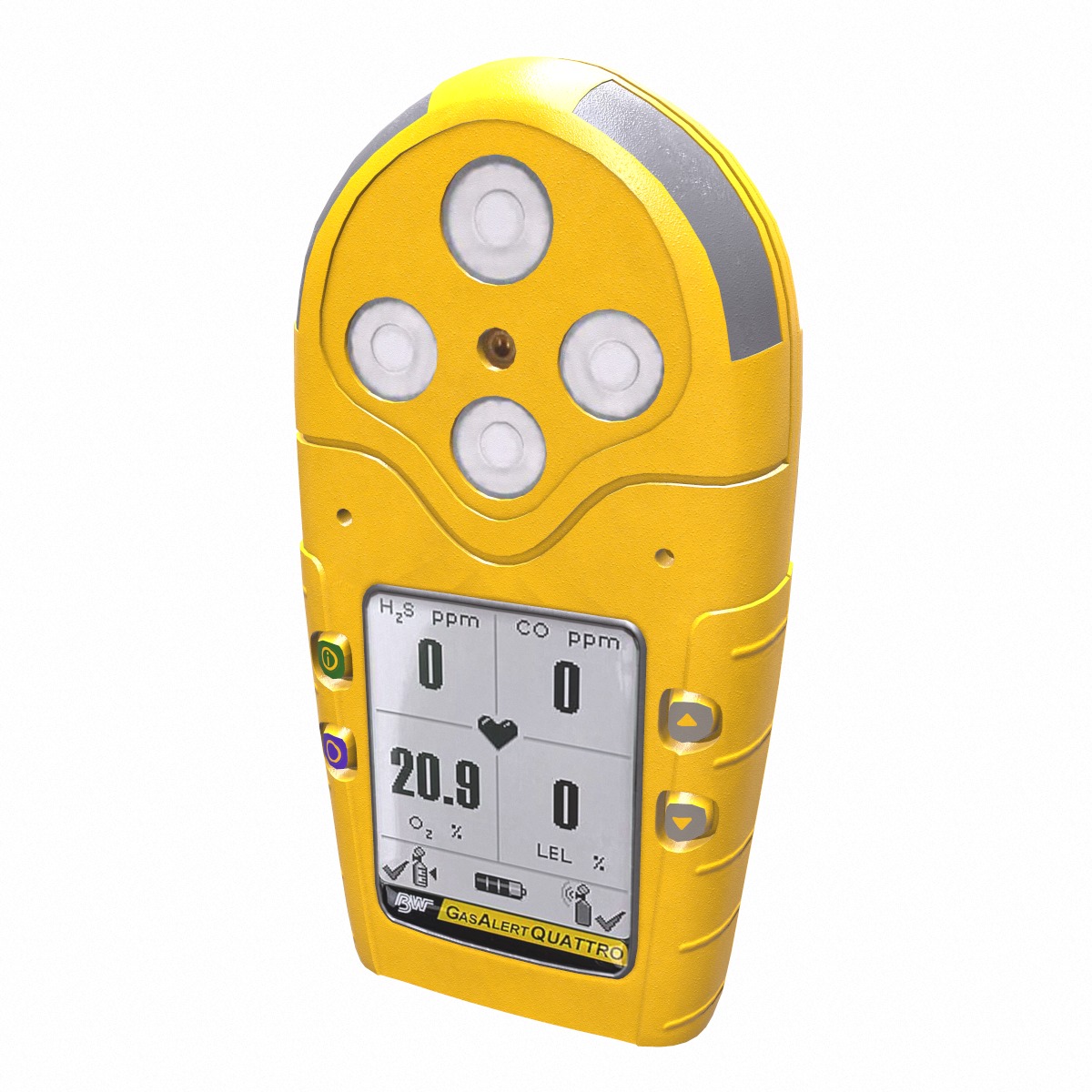 Portable Gas Detector Low Poly Low-poly 3D model_1