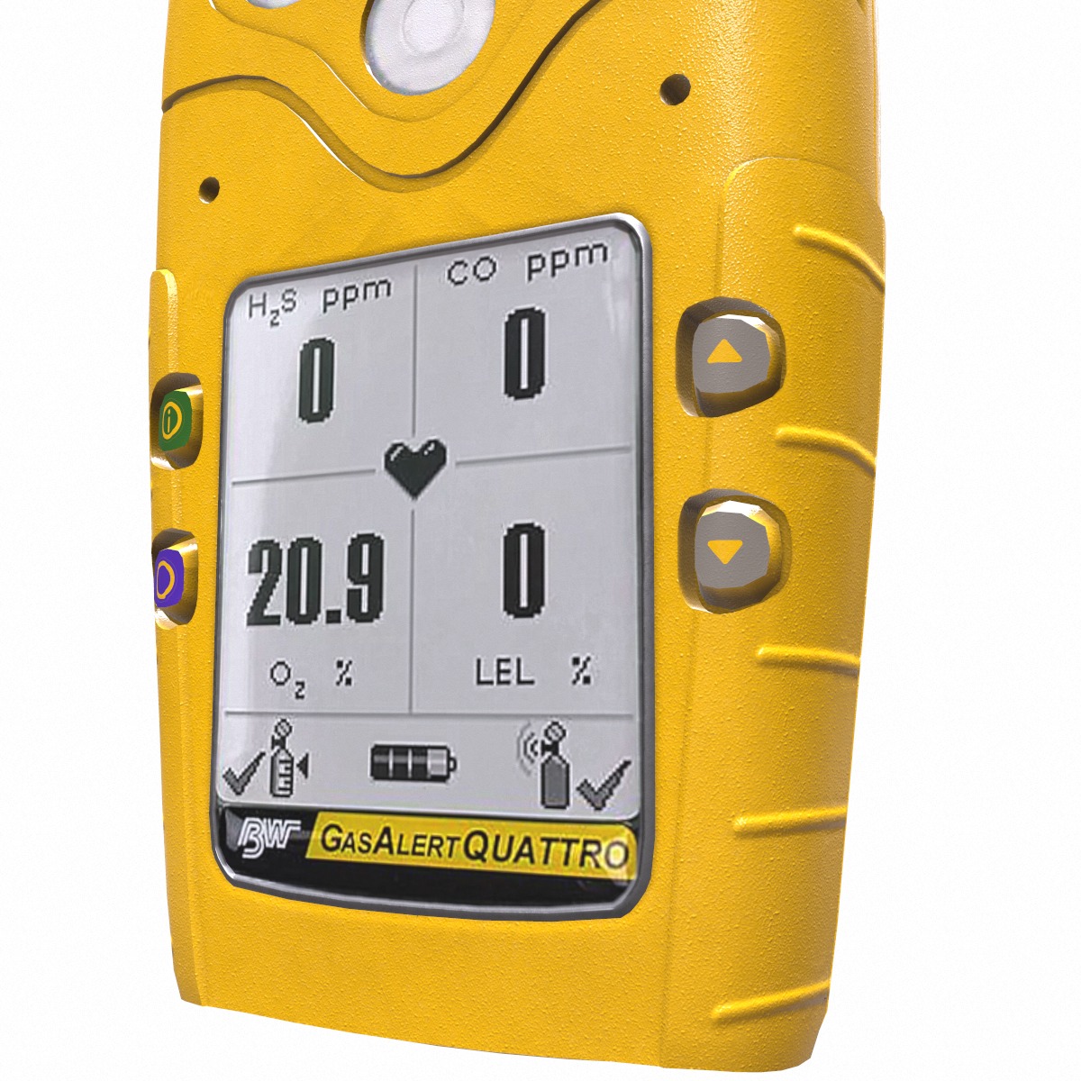 Portable Gas Detector Low Poly Low-poly 3D model_8