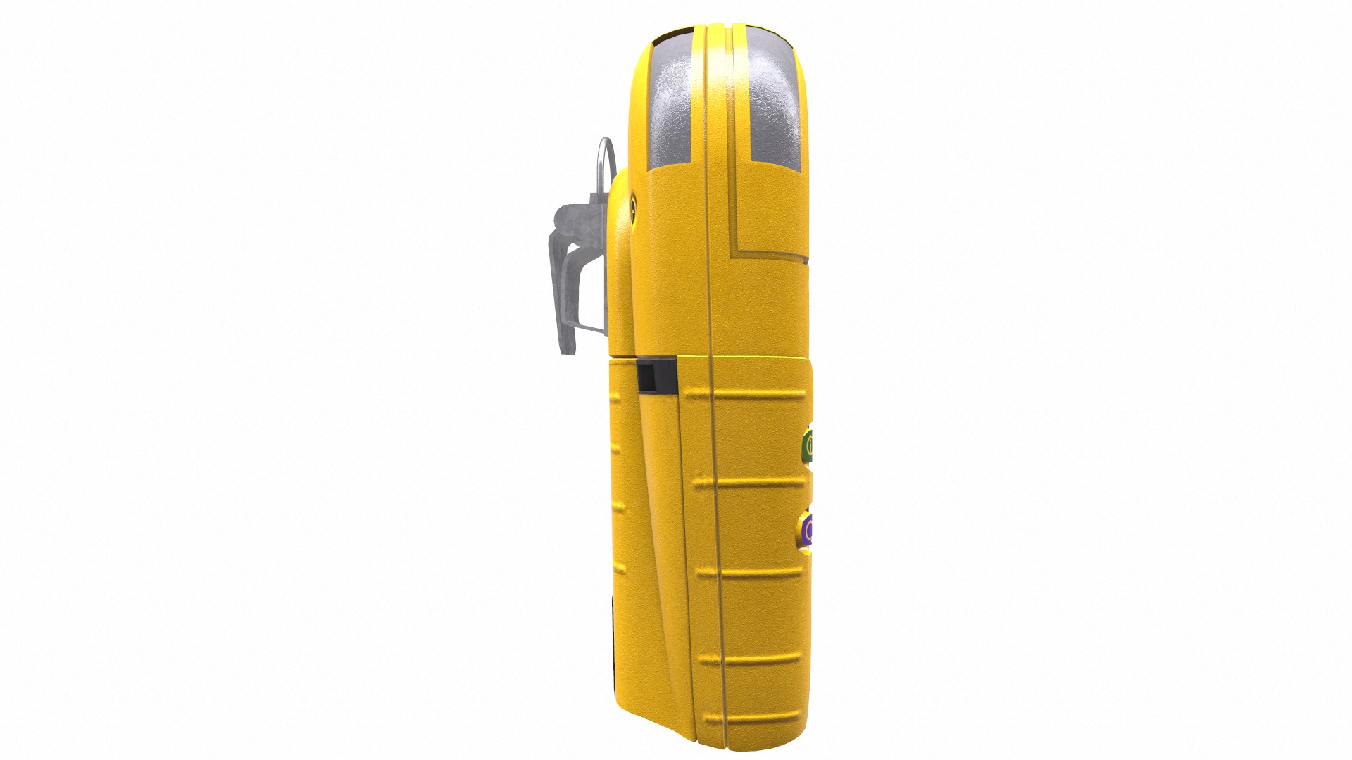 Portable Gas Detector Low Poly Low-poly 3D model_10