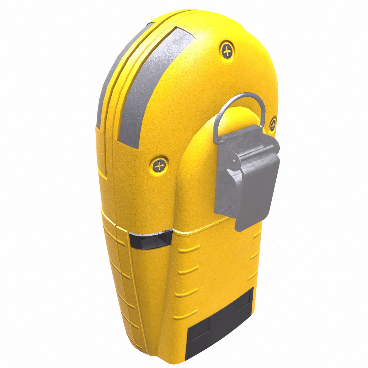 Portable Gas Detector Low Poly Low-poly 3D model_6