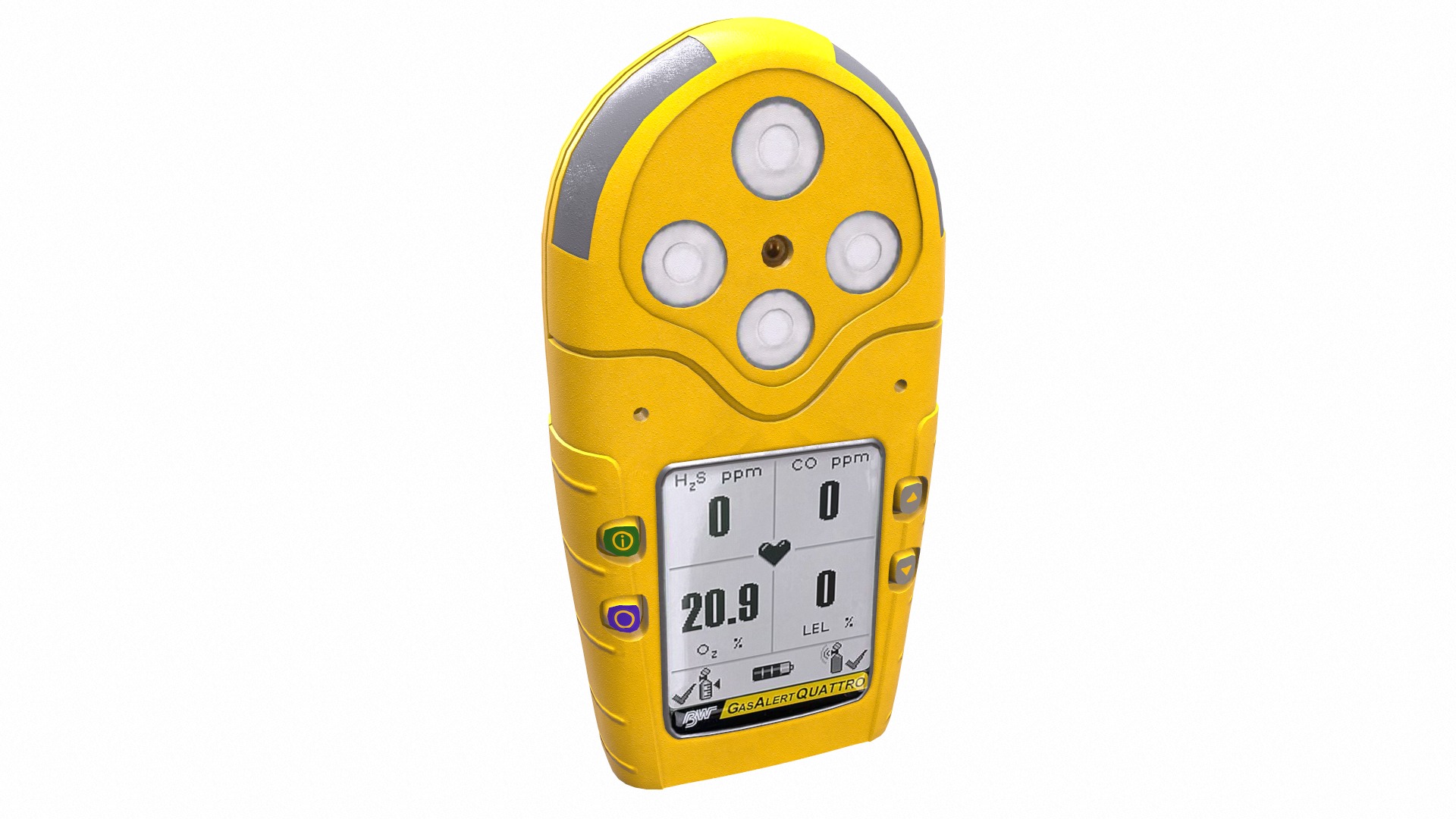 Portable Gas Detector Low Poly Low-poly 3D model_19