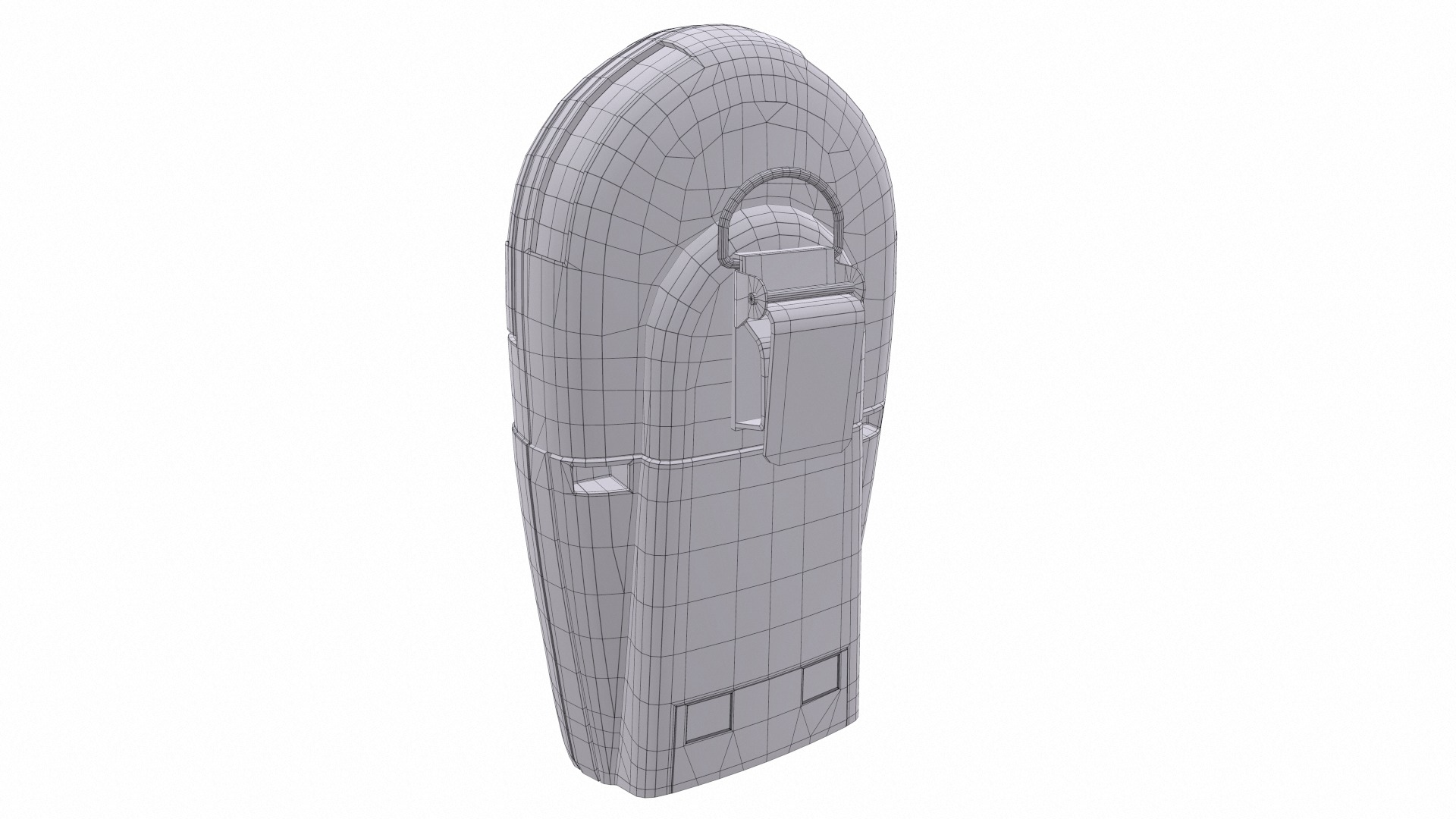 Portable Gas Detector Low Poly Low-poly 3D model_26