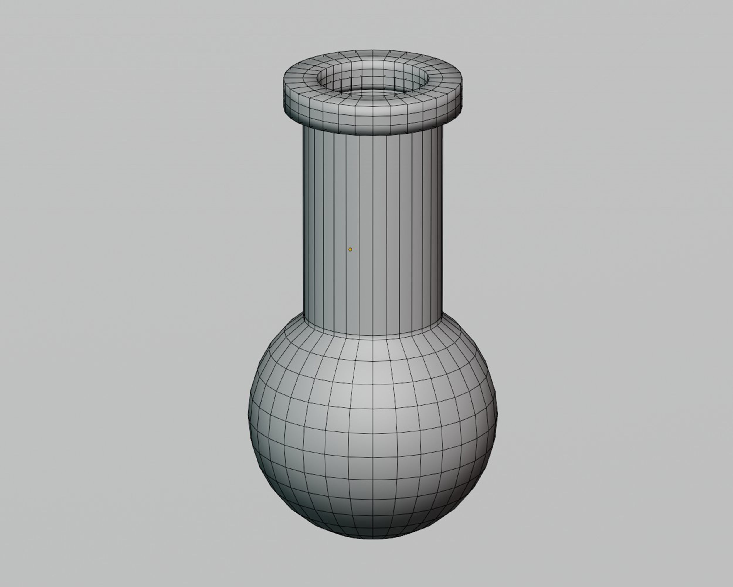 Lab flask 3D Model Low-poly 3D model_6