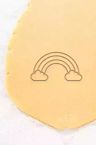 Rainbow Cookie Cutter - Biscuit Cutter