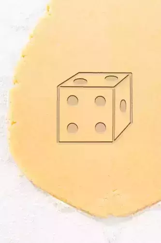 Dice Cookie Cutter - Biscuit Cutter