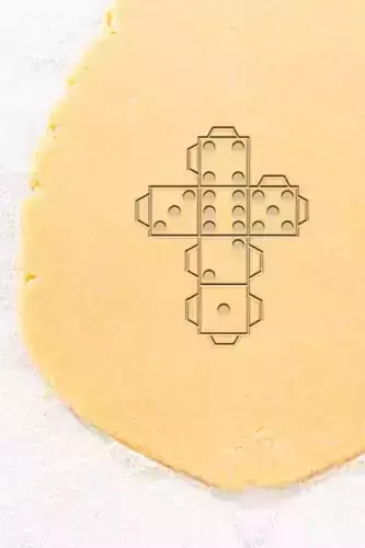 Dice Cookie Cutter - Biscuit Cutter