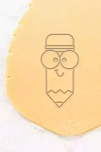 Pencil Cookie Cutter - Biscuit Cutter