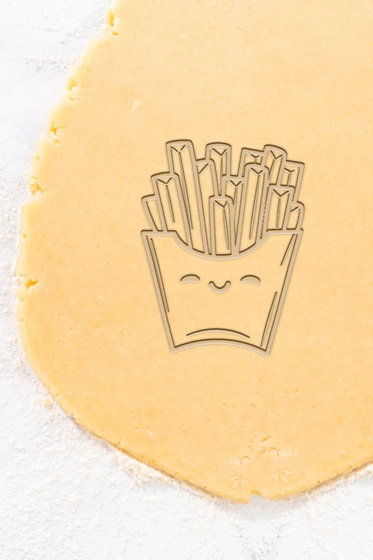 Fries Cookie Cutter - Biscuit Cutter 3D print model