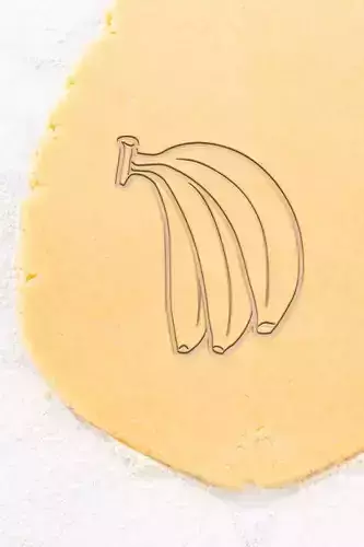 Banana Cookie Cutter - Biscuit Cutter
