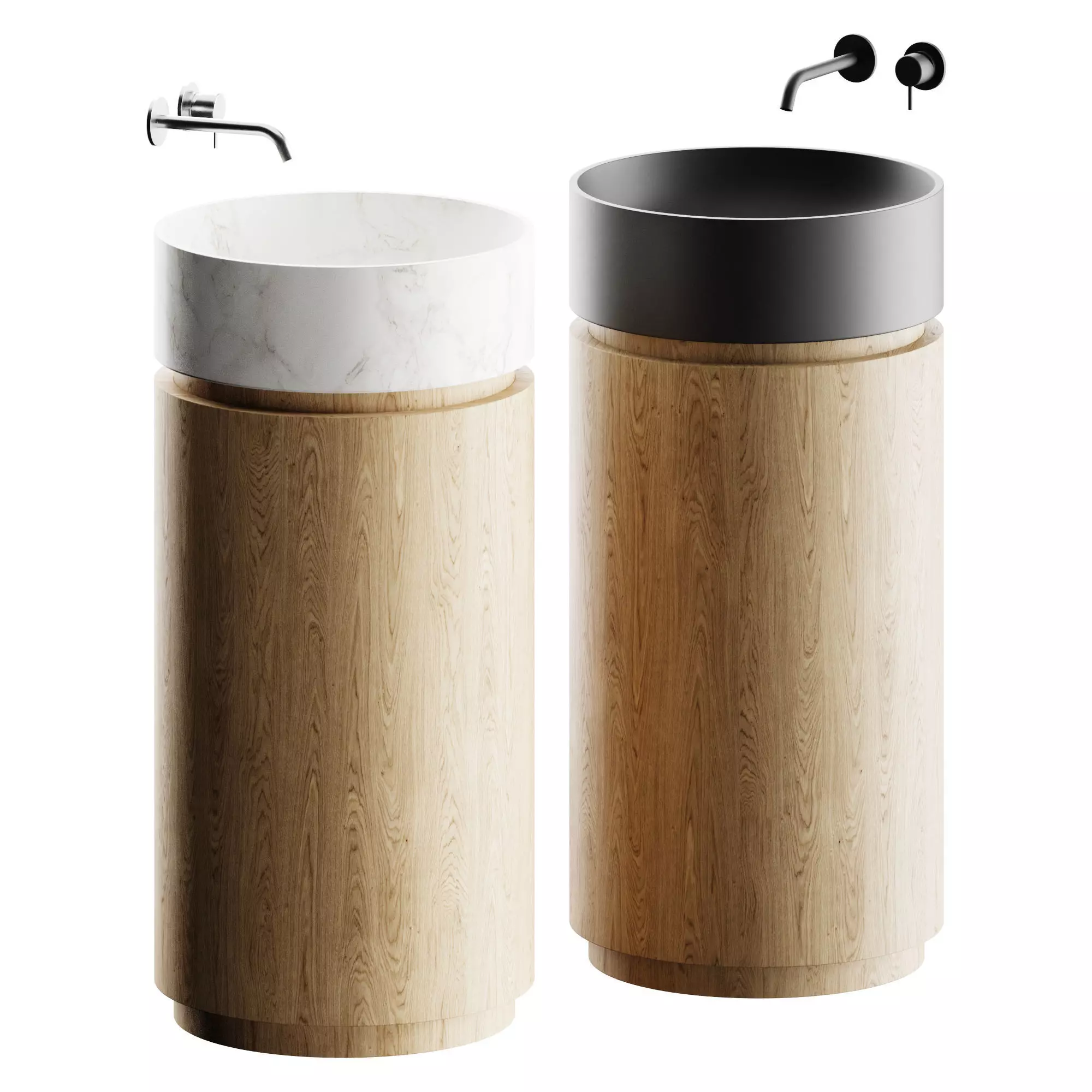 Nic MOD Washbasin Furniture 3D model