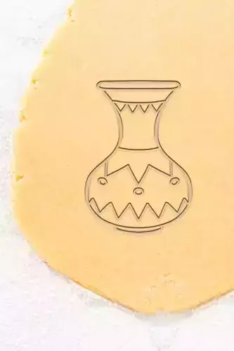 Vase Cookie Cutter - Biscuit Cutter
