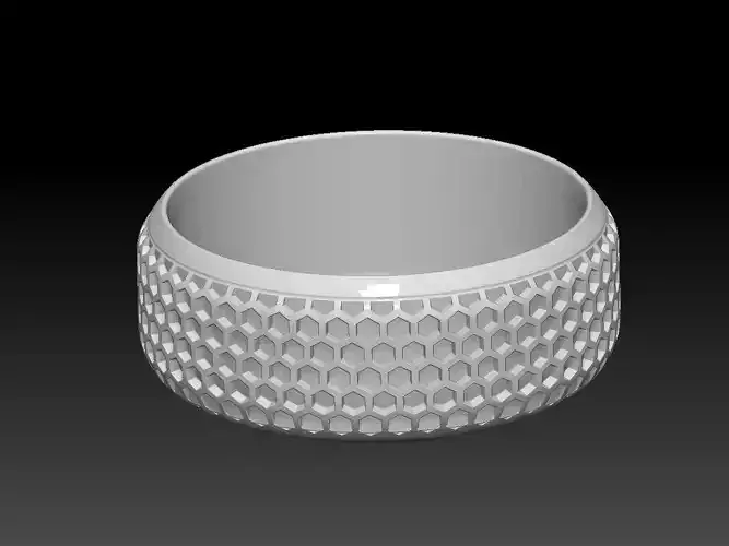 HM Honeycomb Flower Pot 001