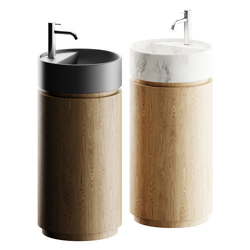 Nic MOD Washbasin Furniture 3D model
