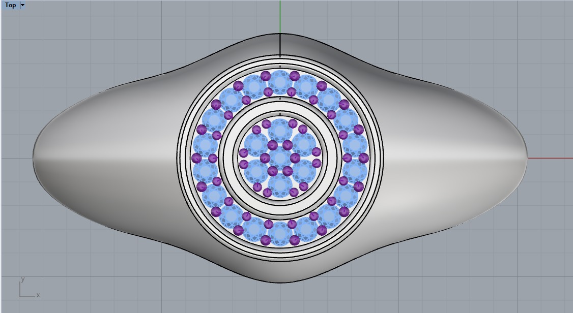 Signet ring model 1034 3D print model_28