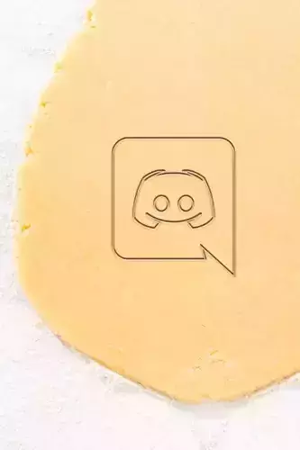 Discord Cookie Cutter - Biscuit Cutter 3D print model