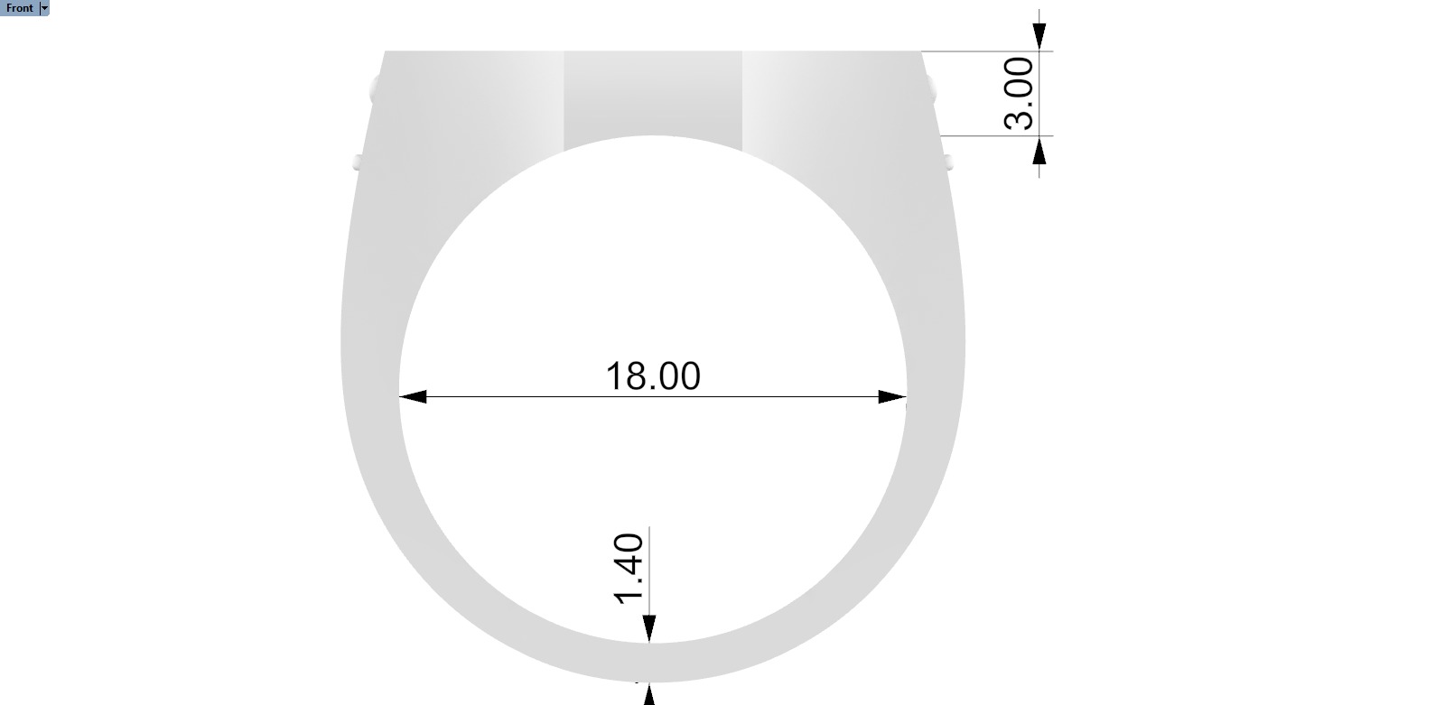 man signet ring model 1033 3D print model_31