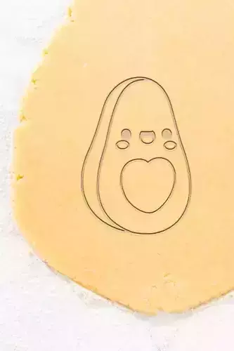 Avocado Cookie Cutter - Biscuit Cutter