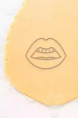Lips Cookie Cutter - Biscuit Cutter