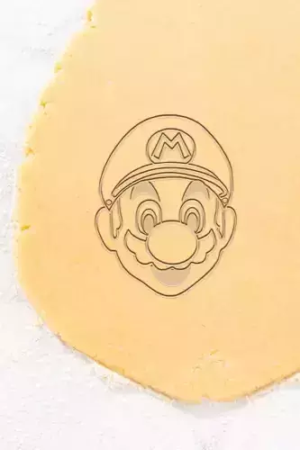 Mario Cookie Cutter - Biscuit Cutter 3D print model