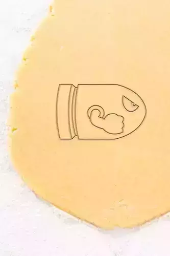 Lead Cookie Cutter - Biscuit Cutter