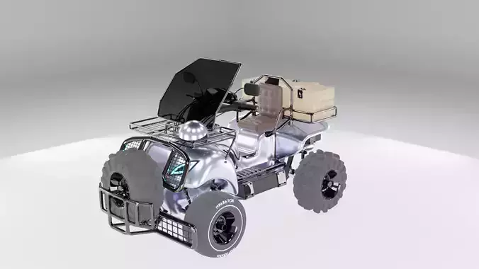 Futuristic All-Terrain Utility Vehicle Concept