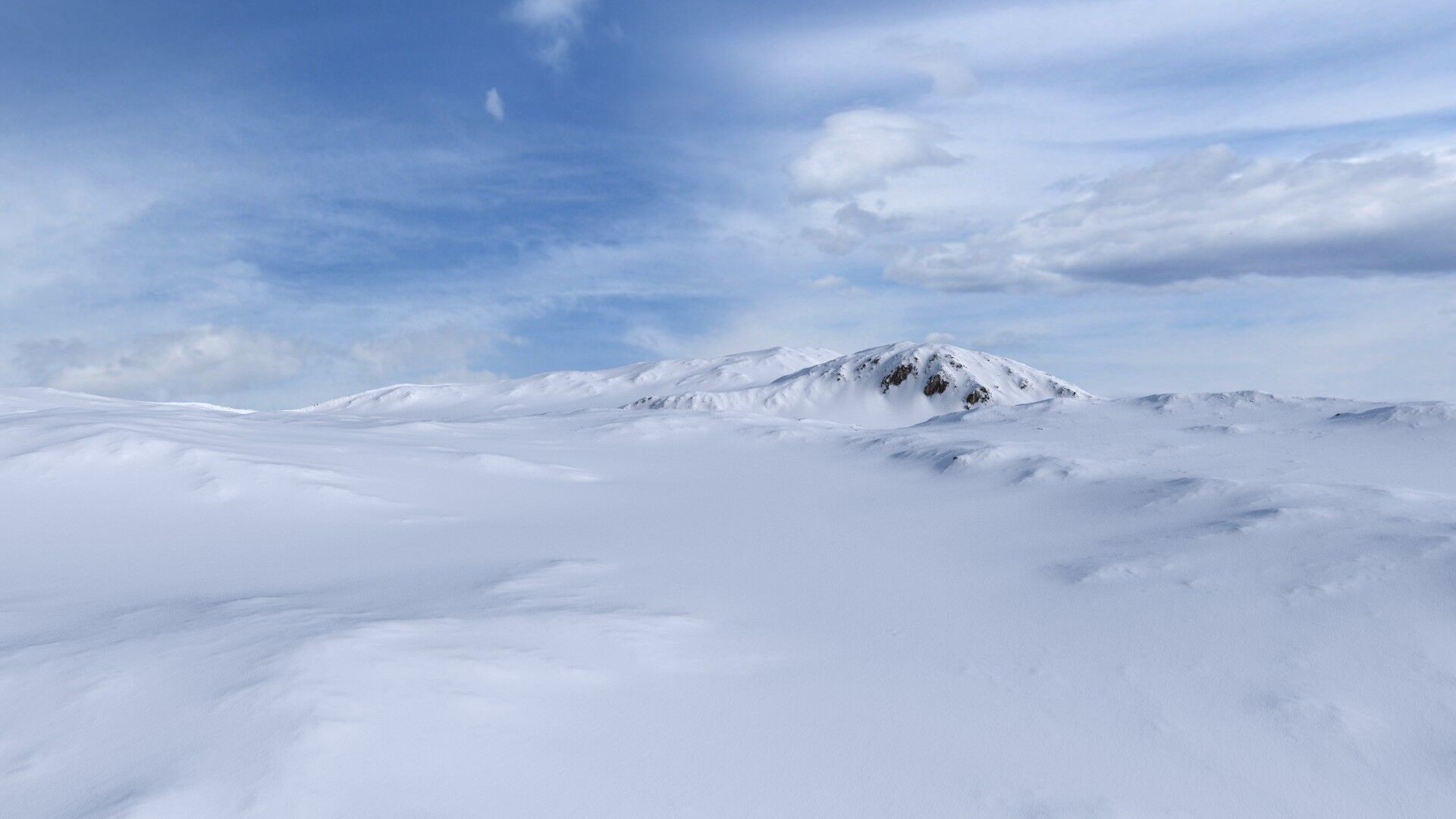 Snow Mountain 01 Low-poly 3D model_6