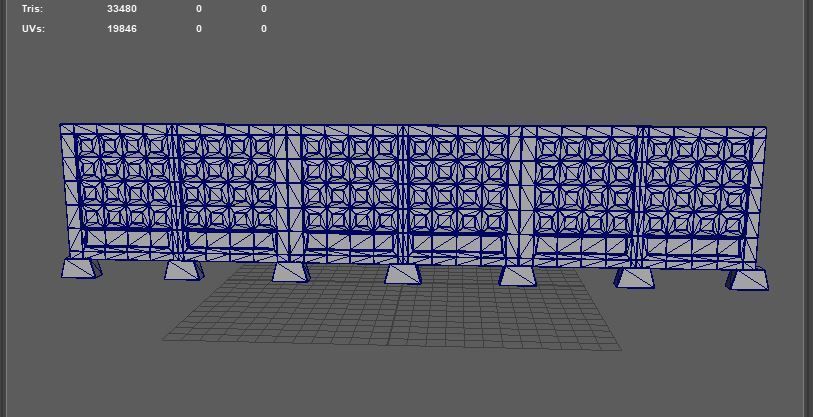 fencing sword  3D model_10