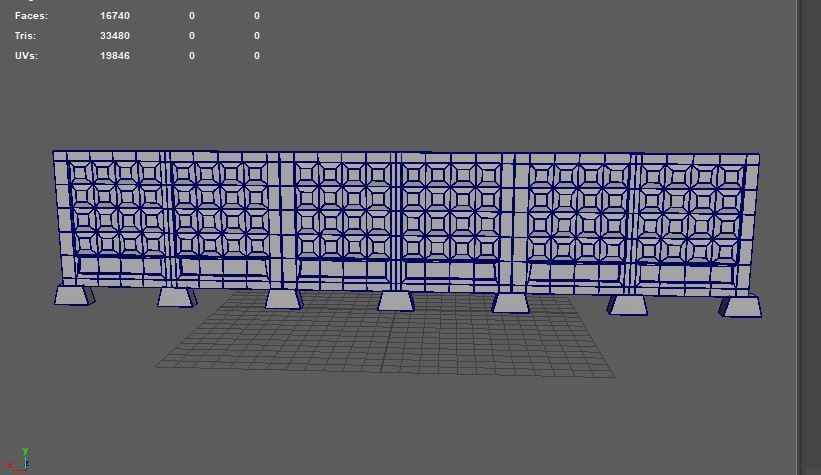 fencing sword  3D model_11
