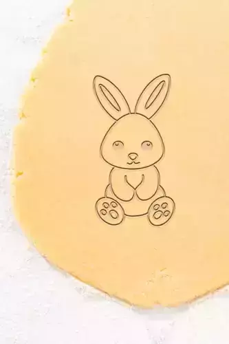 Rabbit Cookie Cutter - Biscuit Cutter