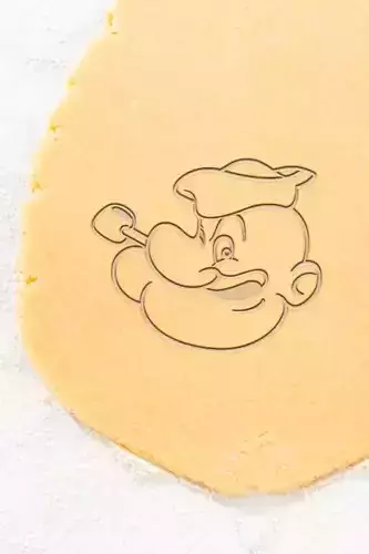 Popeye Cookie Cutter - Biscuit Cutter