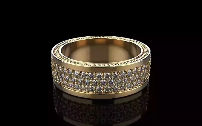 Wedding ring model 670